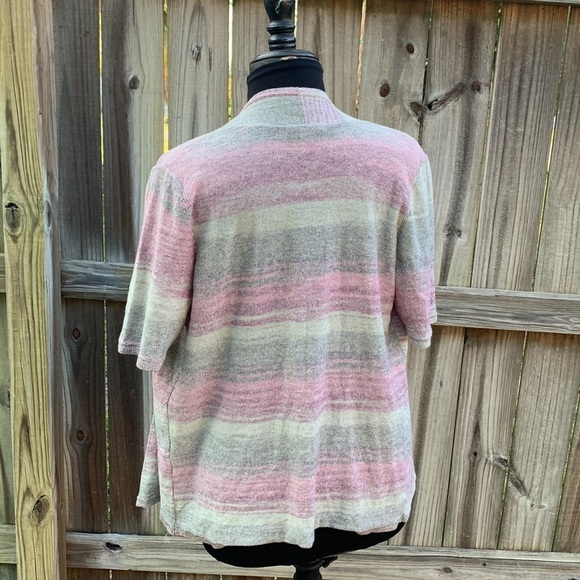 Coldwater Creek ombré striped sweater, size M (10/12) - Picture 2 of 5